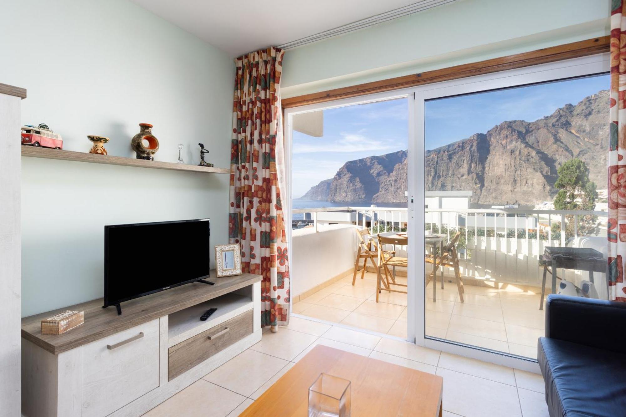Okstay Los Gigantes With Ac, Terraces And Sea Views Santiago del Teide Exterior foto